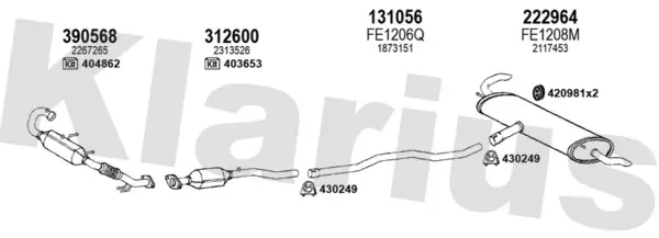 Изпускателна система KLARIUS             