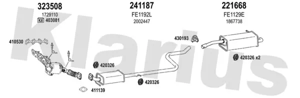 Изпускателна система KLARIUS             