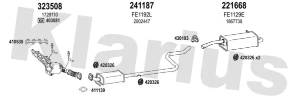 Изпускателна система KLARIUS             