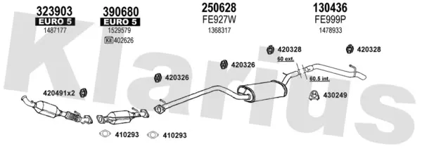 Изпускателна система KLARIUS             