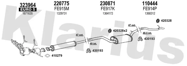 Изпускателна система KLARIUS             