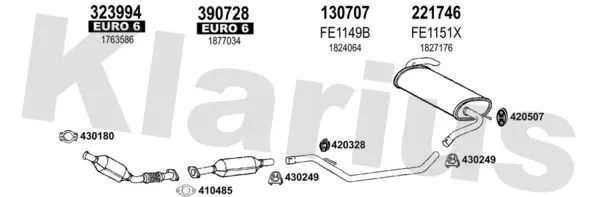 Изпускателна система KLARIUS             