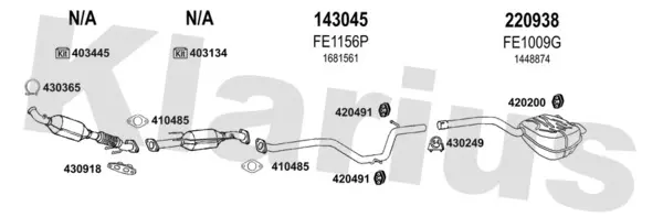 Изпускателна система KLARIUS             
