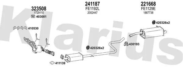 Изпускателна система KLARIUS             