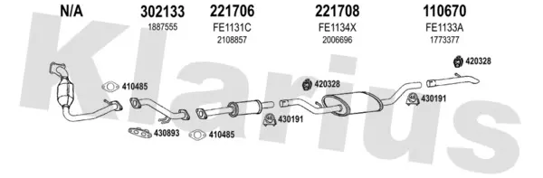 Изпускателна система KLARIUS             