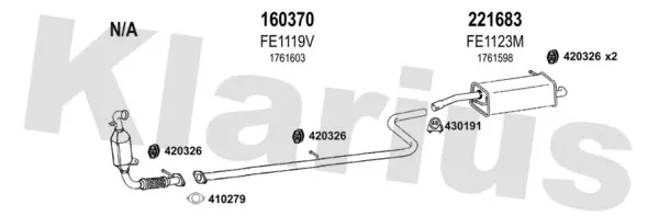 Изпускателна система KLARIUS             