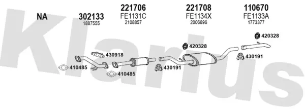 Изпускателна система KLARIUS             