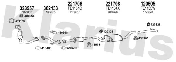 Изпускателна система KLARIUS             
