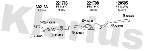 Изпускателна система KLARIUS             