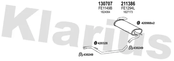 Изпускателна система KLARIUS             