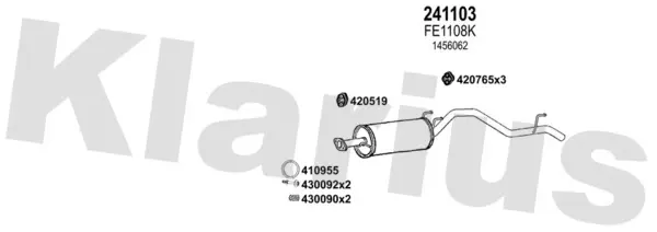 Изпускателна система KLARIUS             