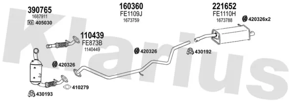 Изпускателна система KLARIUS             