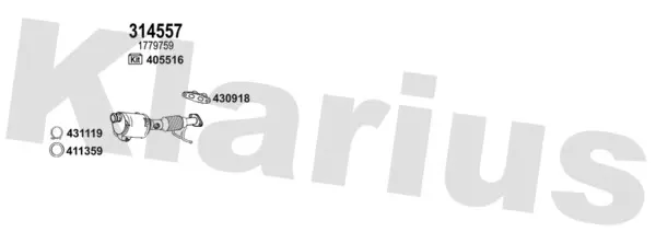 Изпускателна система KLARIUS             