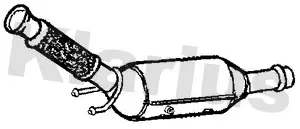 филтър за сажди-твърди частици, изпускателна система KLARIUS             