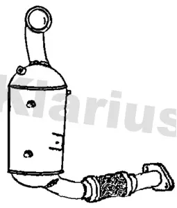 филтър за сажди-твърди частици, изпускателна система KLARIUS             