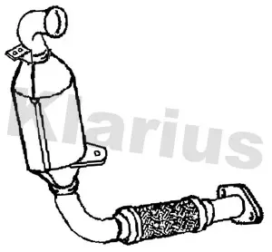 филтър за сажди-твърди частици, изпускателна система KLARIUS             