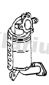 филтър за сажди-твърди частици, изпускателна система KLARIUS             