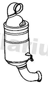 филтър за сажди-твърди частици, изпускателна система KLARIUS             