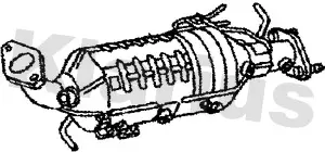 филтър за сажди-твърди частици, изпускателна система KLARIUS             