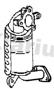 филтър за сажди-твърди частици, изпускателна система KLARIUS             