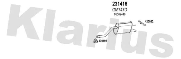 Изпускателна система KLARIUS             