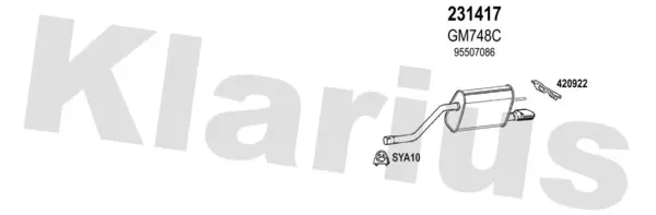 Изпускателна система KLARIUS             