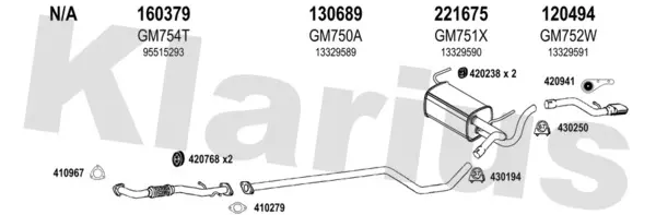 Изпускателна система KLARIUS             