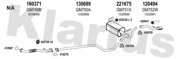 Изпускателна система KLARIUS             