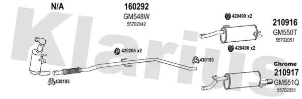 Изпускателна система KLARIUS             