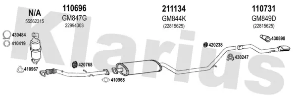 Изпускателна система KLARIUS             