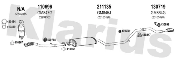 Изпускателна система KLARIUS             
