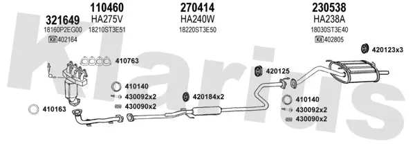 Изпускателна система KLARIUS             