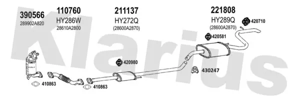 Изпускателна система KLARIUS             