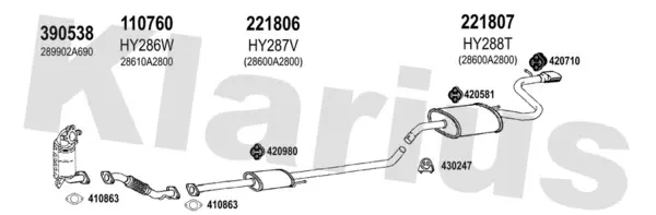 Изпускателна система KLARIUS             
