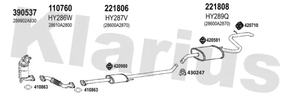 Изпускателна система KLARIUS             