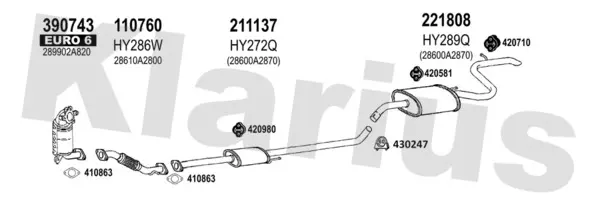 Изпускателна система KLARIUS             