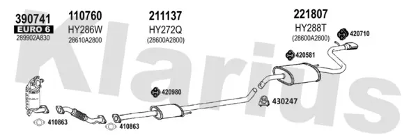 Изпускателна система KLARIUS             