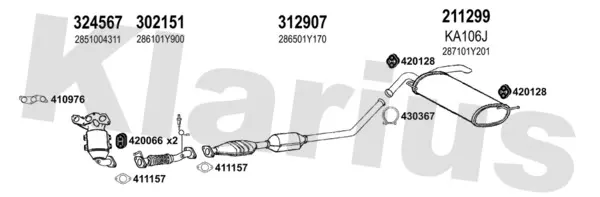 Изпускателна система KLARIUS             