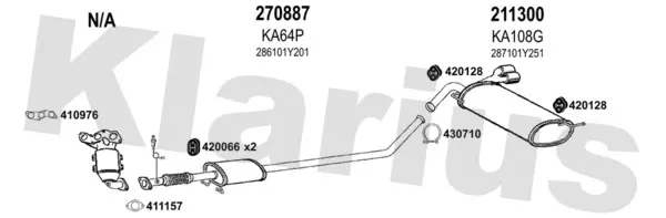 Изпускателна система KLARIUS             