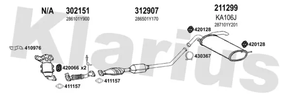 Изпускателна система KLARIUS             