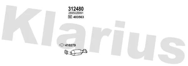 Изпускателна система KLARIUS             