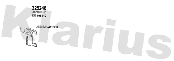 Изпускателна система KLARIUS             