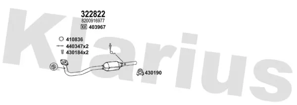 Изпускателна система KLARIUS             