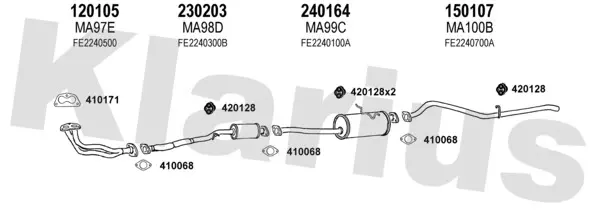 Изпускателна система KLARIUS             