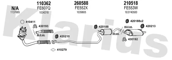 Изпускателна система KLARIUS             