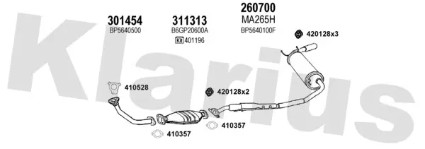 Изпускателна система KLARIUS             