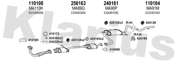 Изпускателна система KLARIUS             
