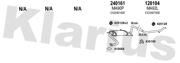 Изпускателна система KLARIUS             