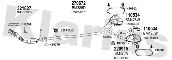 Изпускателна система KLARIUS             