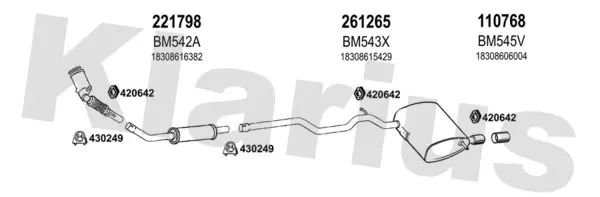Изпускателна система KLARIUS             